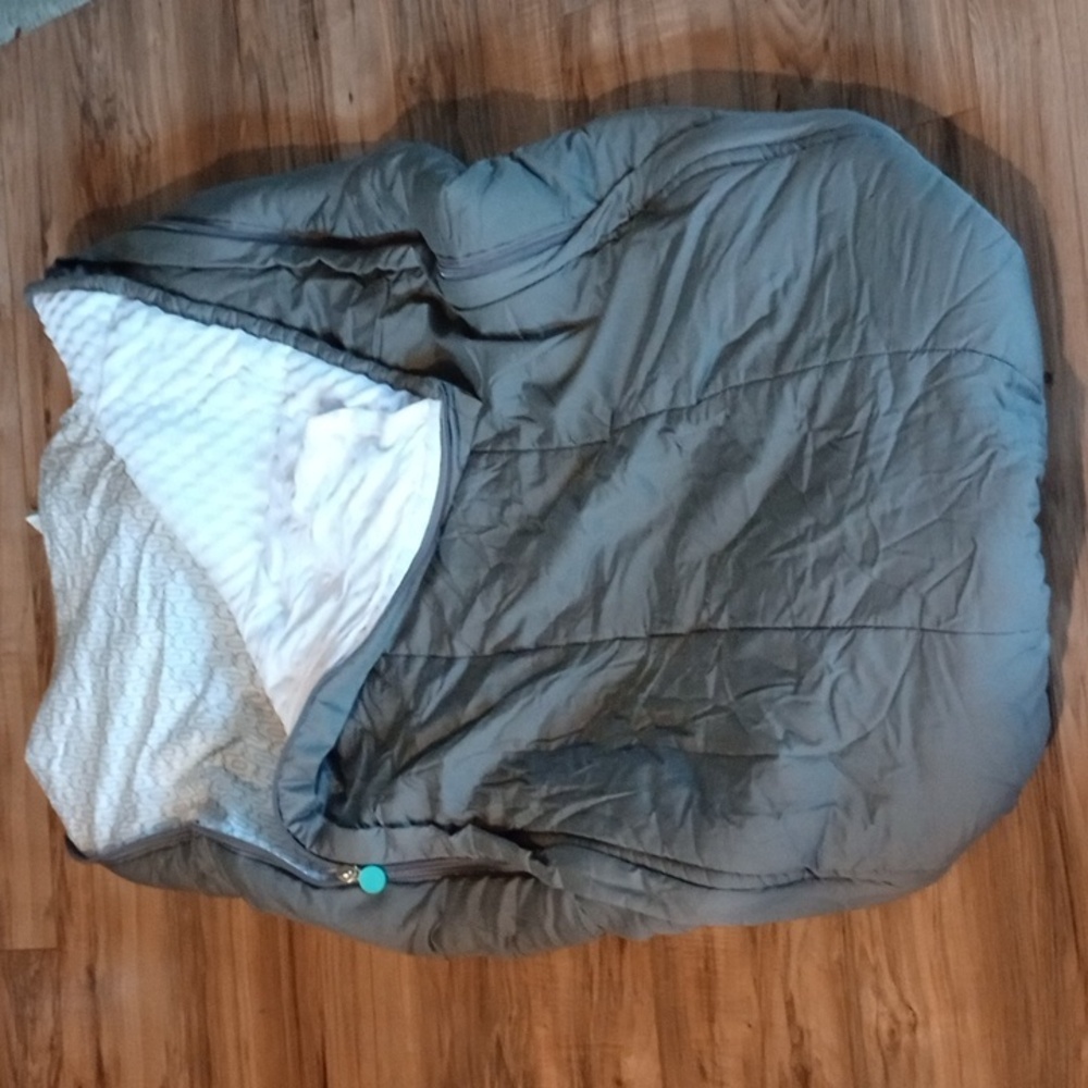 Beddy's Gray Comfort Fitted Bed Comforter Sleeping Bag Style Baby/Toddler